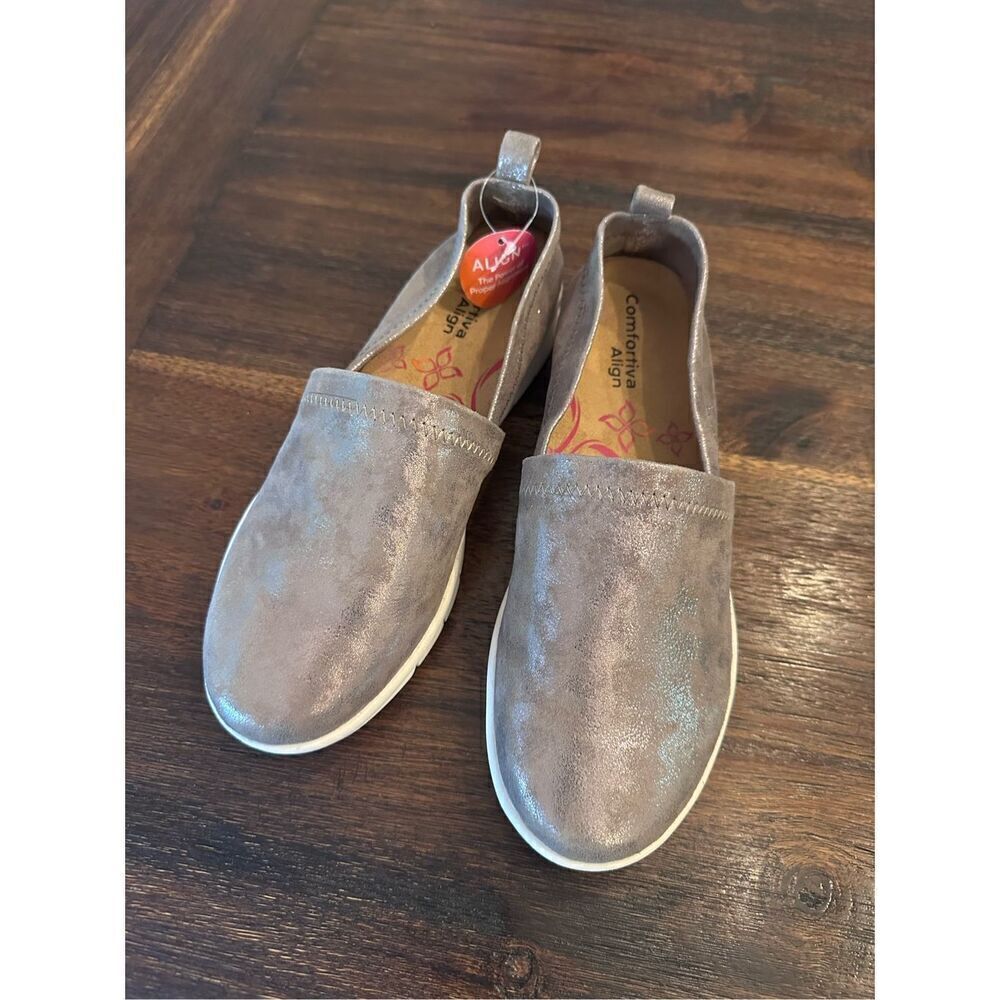 Comfortiva Align Carni leather slip on loafer